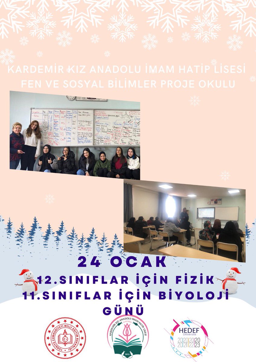 KizProje's tweet photo. YKS kış kampımız planlandığı şekliyle devam ediyor @karabukilmem @dogm_arge @karabukilmem @dogmhedef2023 #imamhatipokullarikiskampinda https://t.co/acZcYCYPDd