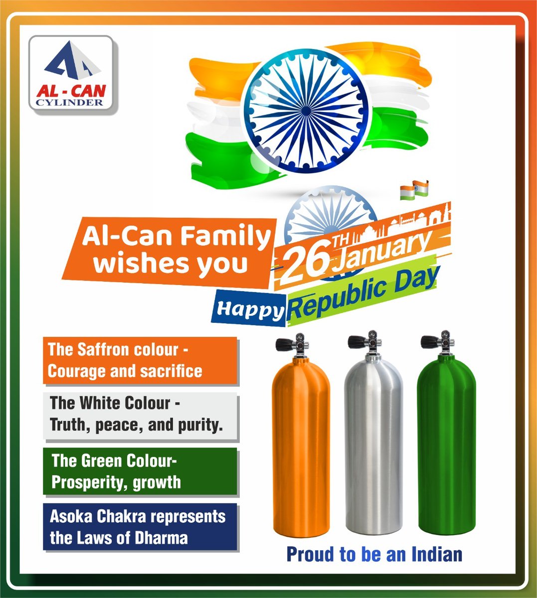 alcancylinders's tweet photo. "We Wish you a Very Happy Republic Day 2023!" https://t.co/MtZFT2tH8x