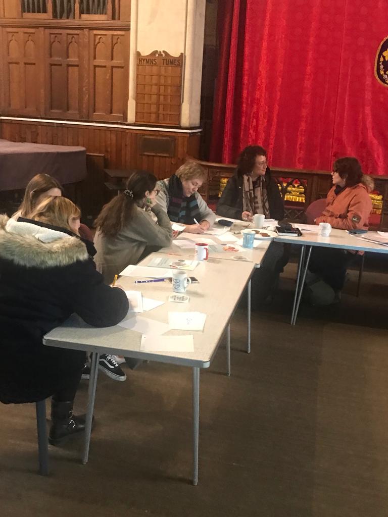 BirthProject's tweet photo. Our #Volunteer #BirthPartner training has got off to a great start this week in Cardiff. We have had sessions on Working with Interpreters, supporting Muslim parents, Safeguarding, Trauma & Violence against Women and Girls. Diolch @TNLComFundWales for your support! https://t.co/V6R7C4Vrg7
