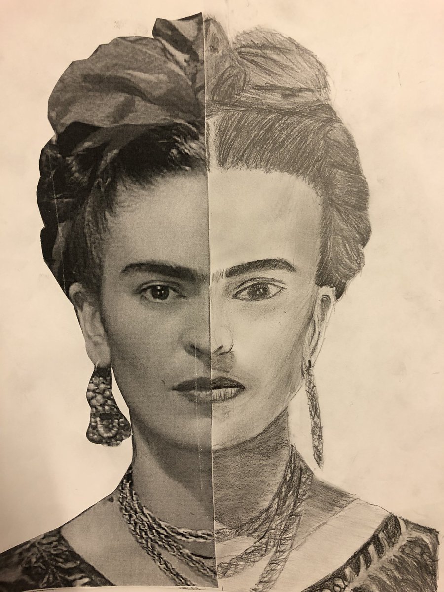inthavaly's tweet photo. Change maker split portraits coming along so nicely! 💜 @FaywoodABC @LC2_TDSB #tdsb https://t.co/2dQFVA5HLM