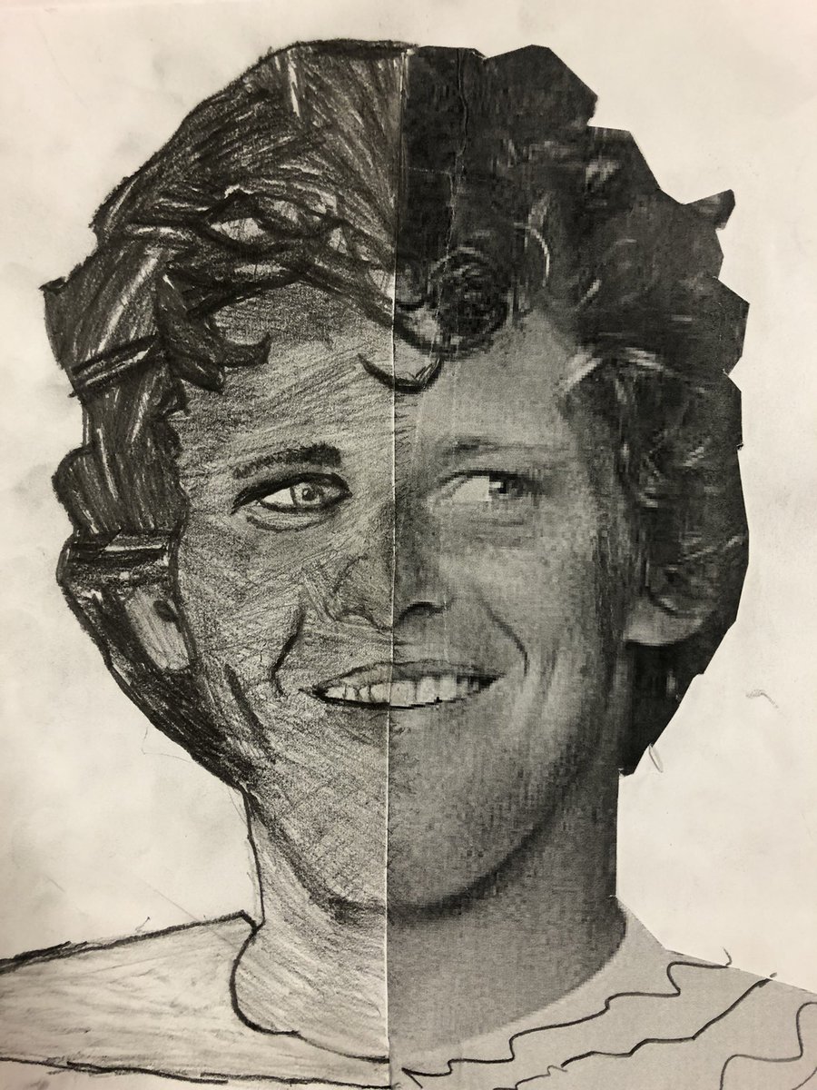 inthavaly's tweet photo. Change maker split portraits coming along so nicely! 💜 @FaywoodABC @LC2_TDSB #tdsb https://t.co/2dQFVA5HLM