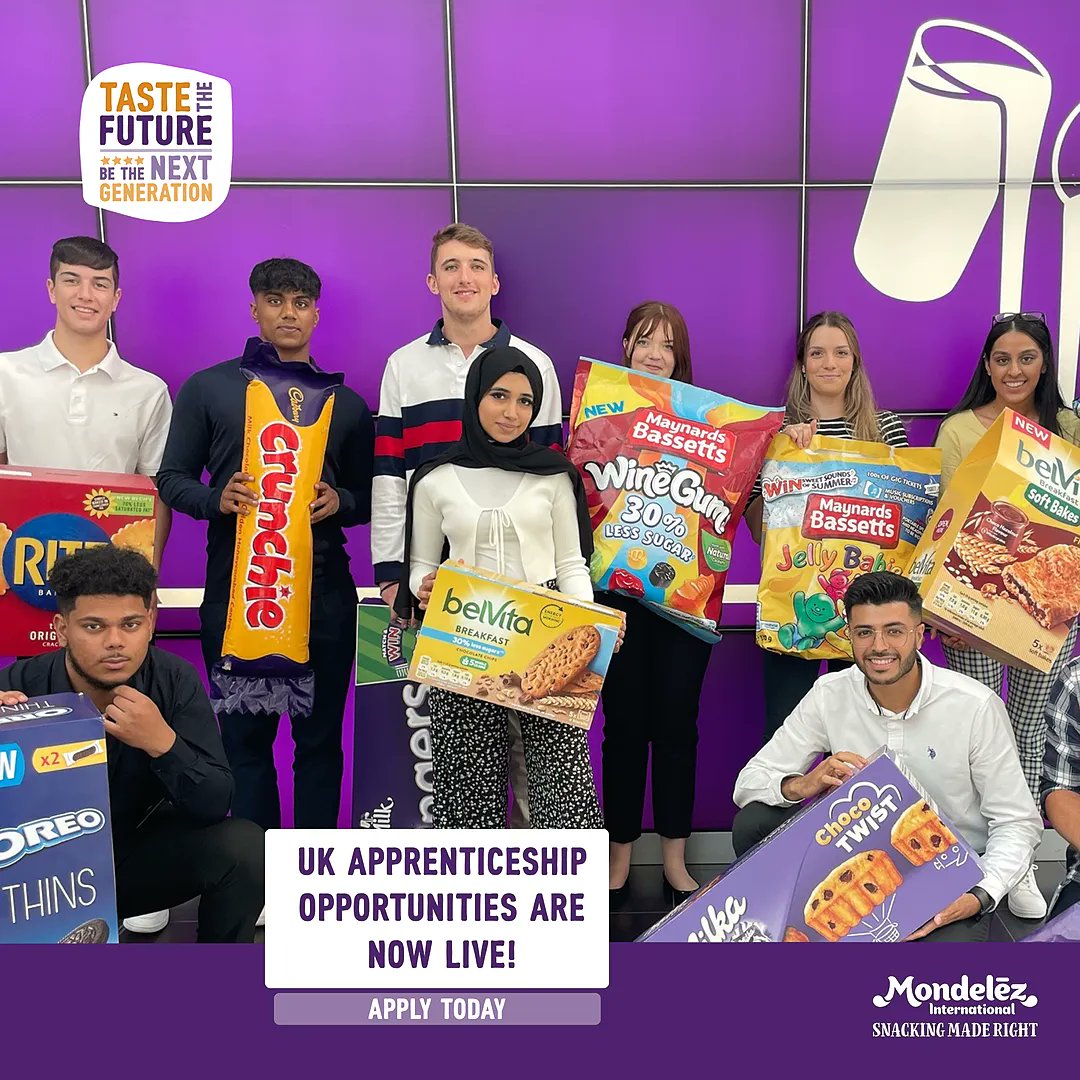 VERCIDA (@vercida_global) on Twitter photo Are you ready to start your #sweetcareer with <a href="/MDLZ/">MondelΔz Intl</a>?
Their 2023 UK Degree Apprenticeships are now live! #makeithappen and apply today vercida.com/uk/employers/mβ¦ Are you ready to start your #sweetcareer with <a href="/MDLZ/">MondelΔz Intl</a>?
Their 2023 UK Degree Apprenticeships are now live! #makeithappen and apply today vercida.com/uk/employers/mβ¦
