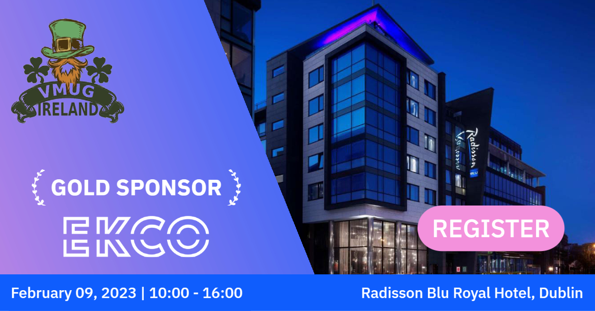 Ekco (@ekcocloud) on Twitter photo Ekco is thrilled to be a #goldsponsor at <a href="/IrelandVMUG/">Ireland VMUG</a>'s upcoming event in Dublin on Feb 9th, 2023! The day is packed with engaging speakers and bloggers – but what's most exciting is the attendance of <a href="/CormacJHogan/">Cormac Hogan</a> & <a href="/DuncanYB/">Duncan Epping</a> from <a href="/VMware/">VMware</a>! Register👉lnkd.in/gvcPkAgN Ekco is thrilled to be a #goldsponsor at <a href="/IrelandVMUG/">Ireland VMUG</a>'s upcoming event in Dublin on Feb 9th, 2023! The day is packed with engaging speakers and bloggers – but what's most exciting is the attendance of <a href="/CormacJHogan/">Cormac Hogan</a> & <a href="/DuncanYB/">Duncan Epping</a> from <a href="/VMware/">VMware</a>! Register👉lnkd.in/gvcPkAgN