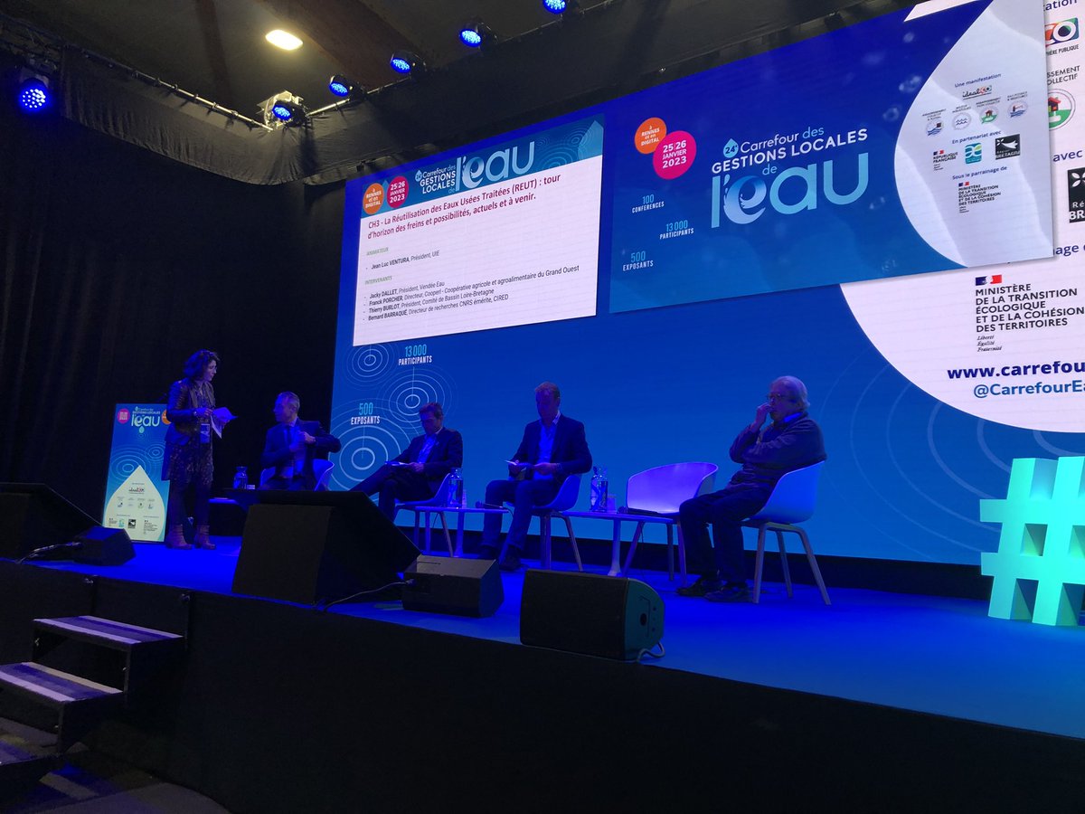 makinsky_al's tweet image. #reuse #rennes #CGLE2023
 Conférence du @CercleEau sur la réutilisation des eaux usées traitées animé par Jean-Luc Ventura de @UI_Eau avec la Cooperl et Vendée Eau : un sujet + que d’actualité 
@FNTP_info @Canalisateurs @BanqueDesTerr