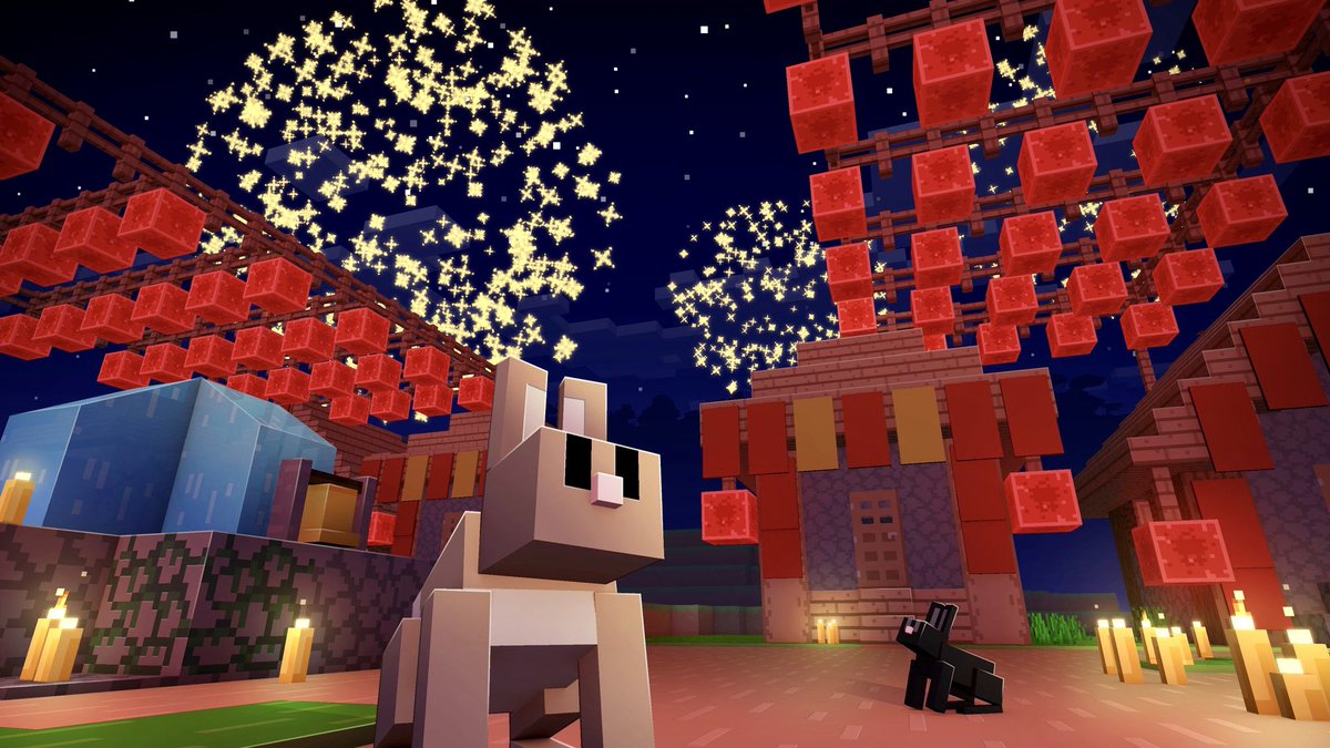 karaskitchenn's tweet photo. "¡Mundos de Minecraft, estén atentos! ¡La última actualización de Minecraft trae un montón
de emocionantes novedades para explorar! Entre las nuevas características se incluyen
bloques de metal, una nueva máquina de encender, y un sistema de iluminación mejorado.
#minecraft https://t.co/dhnR25SM37