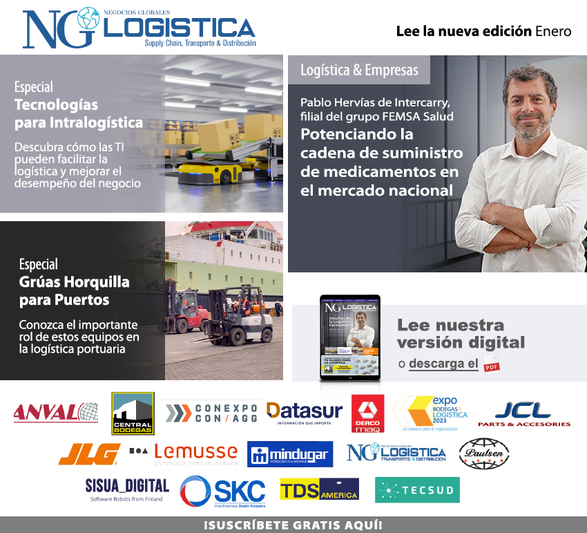 ¡Comenzamos el año con una nueva edición de Revista Negocios Globales! Este mes, lea nuestro especial de Tecnologías para Intralogística en bit.ly/403vvfW 

<a href="/conexpoconagg/">CONEXPO-CON/AGG</a> <a href="/Datasurchile/">Datasur.com</a> <a href="/JLG_Industries/">JLG Industries</a> <a href="/ELemusse/">Empresas Lemusse</a> <a href="/Mindugar_Chile/">Mindugar ®</a> <a href="/sisua_digital/">Sisua_Digital</a>