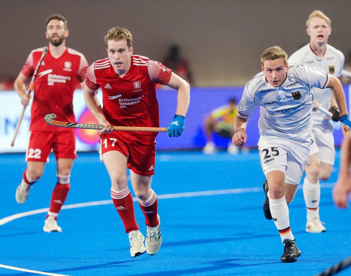 TheHockeyIndia's tweet photo. Germany pull off a heist to book their spot in the semi final. Here are some moments from the game.
๐ด๓ ง๓ ข๓ ฅ๓ ฎ๓ ง๓ ฟ ENG 2-2 GER ๐ฉ๐ช (SO: 3-4)
#ENGvsGER
#HockeyIndia #HWC2023 #HockeyWorldCup2023 #StarsBecomeLegends @CMO_Odisha @sports_odisha @IndiaSports @Media_SAI @EnglandHockey @DHB_hockey https://t.co/2rCz9MiJoH