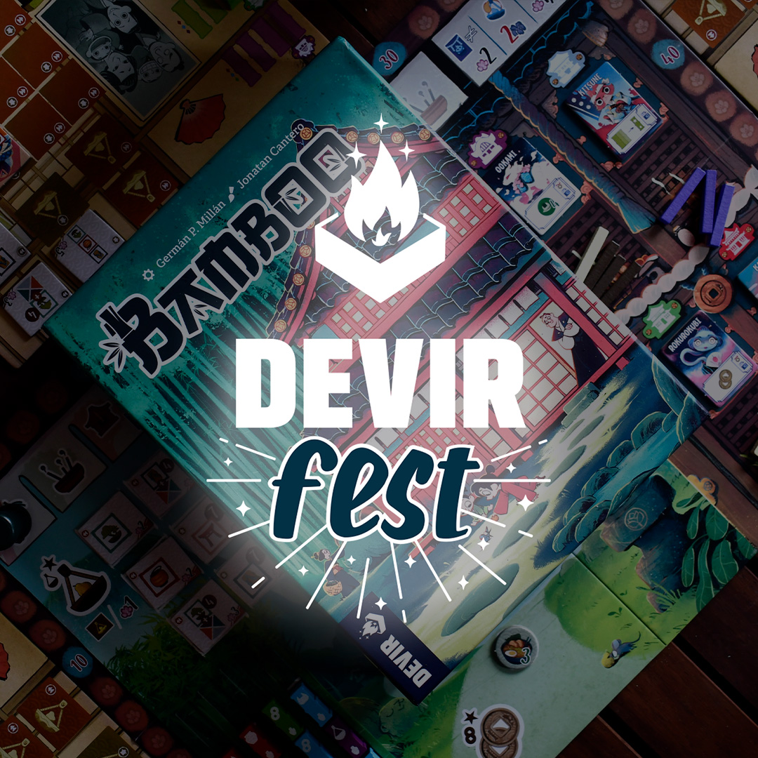 Demà, dijous 26 de gener a les 18:00h a la Nau Bostik (@Naubostik ), a Barcelona, podreu provar EN EXCLUSIVA Bamboo 🔥 
Aquest Devir Fest, comptem amb vosaltres 😉