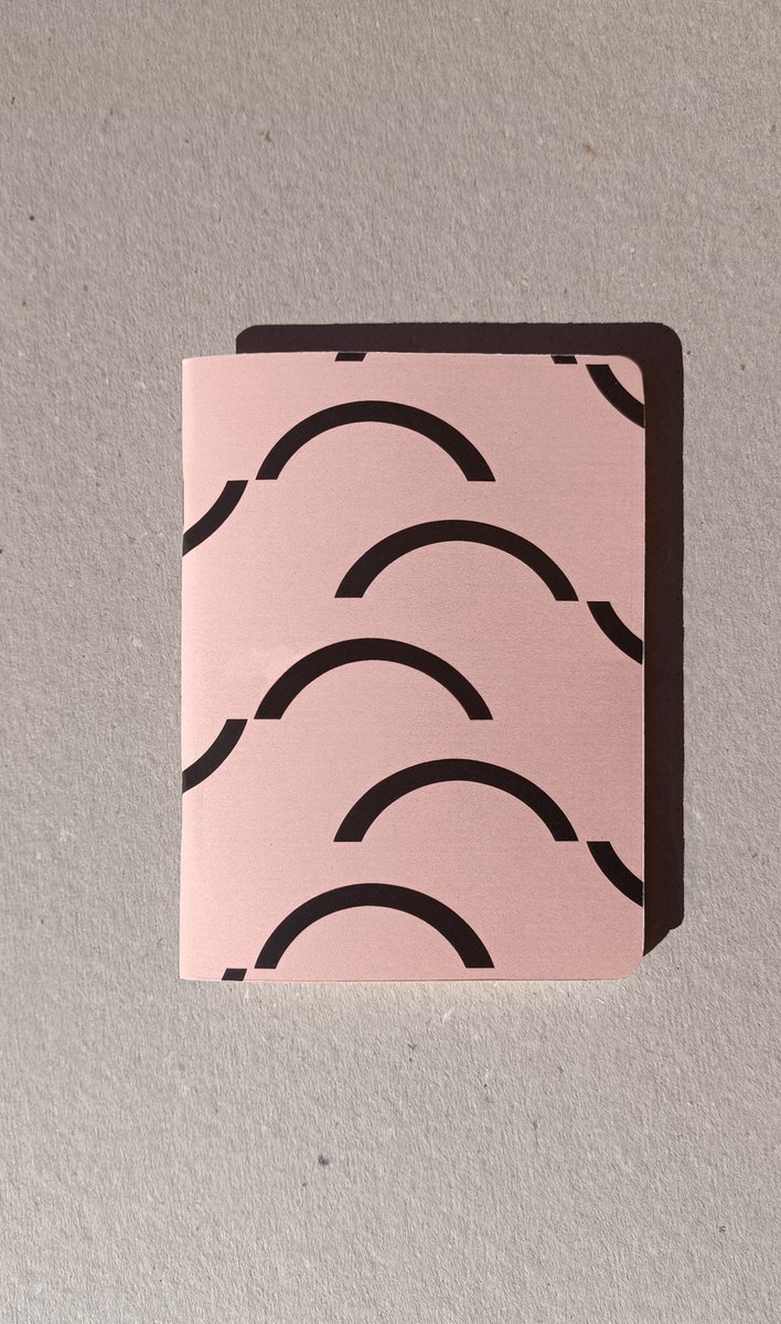 Trabajar con <a href="/galay36/">carmen</a> es todo un lujo.
Hoy presentamos una #colab que no puede ser mas bonita, diría que nos hemos superado amiga Carmen.
MINI ONES  
Diseño Geométrico convertido en libreta de bolsillo elegante.