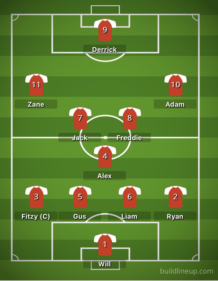 PortsmouthUniFC's tweet photo. 4s starting line up vs Brighton https://t.co/J1wVnnaRyO