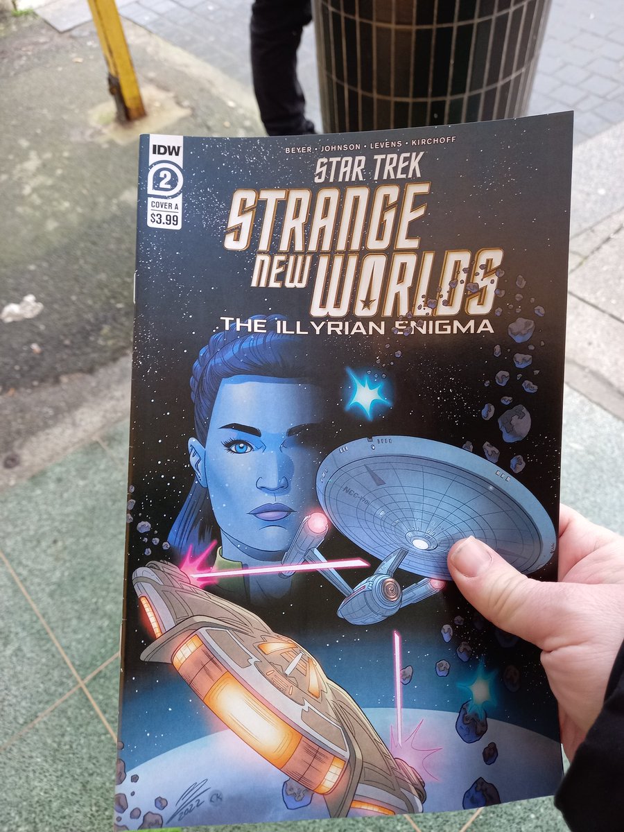 TrekComicWtf's tweet photo. Newest get #startrek #StrangeNewWorlds #Trekcomics https://t.co/V2LYRYQ9pc