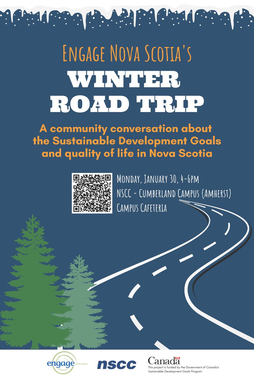 Join us on Monday, January 30th from 4-6PM at NSCC - Cumberland Campus (AMHERST)!