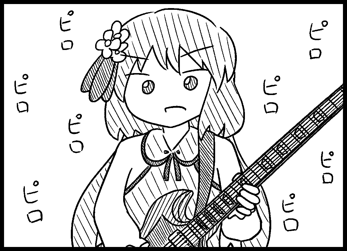 楽器描くの楽しいけど時間かかるよね(R3.9.19東方輝針祭) 