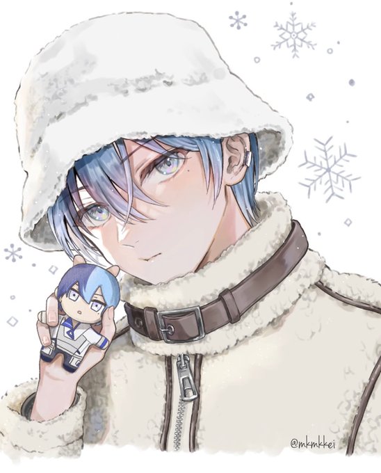 冬弥くんにもこもこのバケットハット被ってほしかっただけ#prsk_FA 