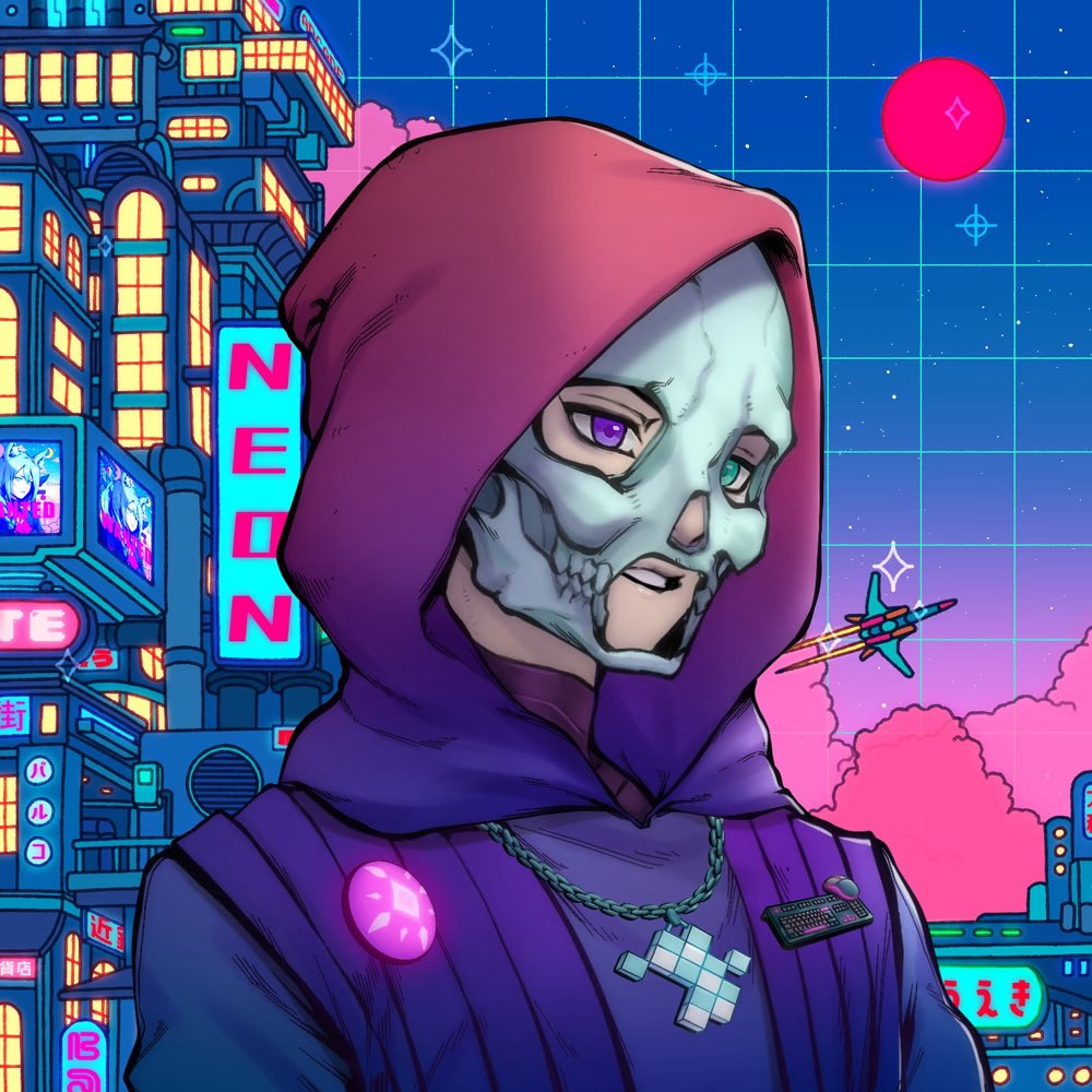 Still the finest PFP art in this space <a href="/capsule_house/">CAPSULE HOUSE ✨💊✨</a> by <a href="/seerlight/">SeerLight 💊🌙</a> and <a href="/Kaejunni/">Kaejunni</a>