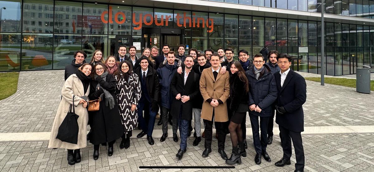 tarekamyuni's tweet photo. Day 2: FMI Sophia students at ING Headquarters in Amsterdam #SKEMA https://t.co/cpolL2EE4u