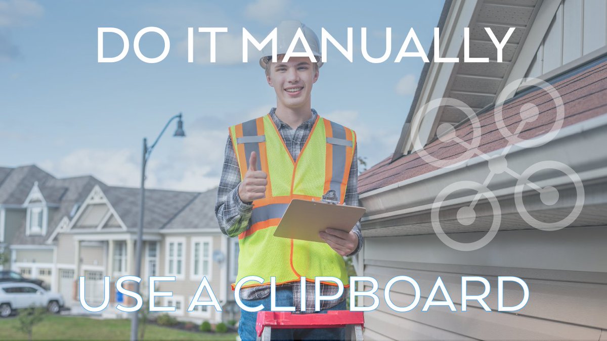 Today is Opposite Day and we're doing things a little differently! 🔄 
Instead of promoting our cutting-edge #drone #technology for #inspections, we're going old school: Forget drones, let's do it the traditional way - on #foot and a #notepad, 
#OppositeDay #DoneTheOldWay