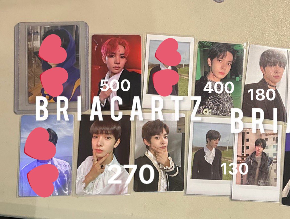briacartz's tweet photo. @dreamhypenz hii i have these po can lower if payo ^^ https://t.co/hzn6AyzBe9