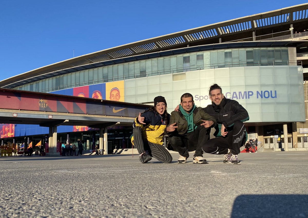 AVUI TORNEM AL CAMP NOU!!😈😈 Escenari principal accessos 19:30h (previ al partit)🚀🚀 El segon bolo allà en menys d’una setmana, sembla que la devíem liar prou al concert de diumenge no? 😏😏