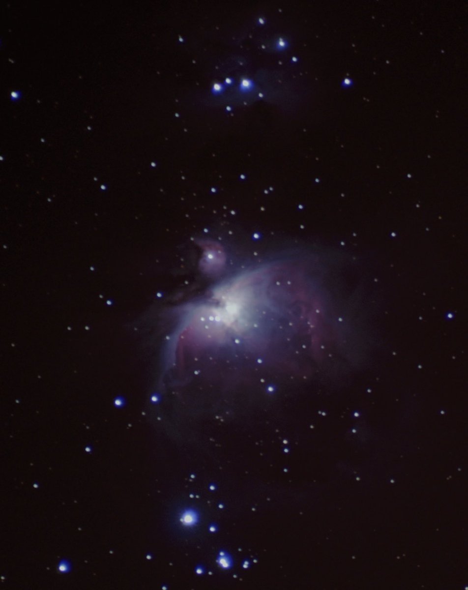 My latest attempt at M42 with just my old Canon 1300D and Startracker