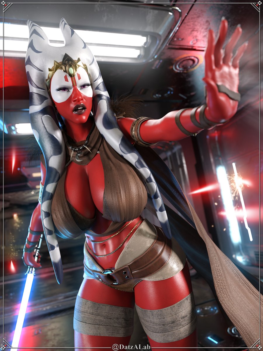 DatzALab's tweet photo. Shaak Ti - Pushing an Advantage 🤚👽

Jedi Master Shaak Ti takes on the invading separatist forces

#3d #3dart #3dcg #art #daz3d #nsfw #pinup #shaakti #scifi #fanart #StarWars https://t.co/CtFPdXBpsz
