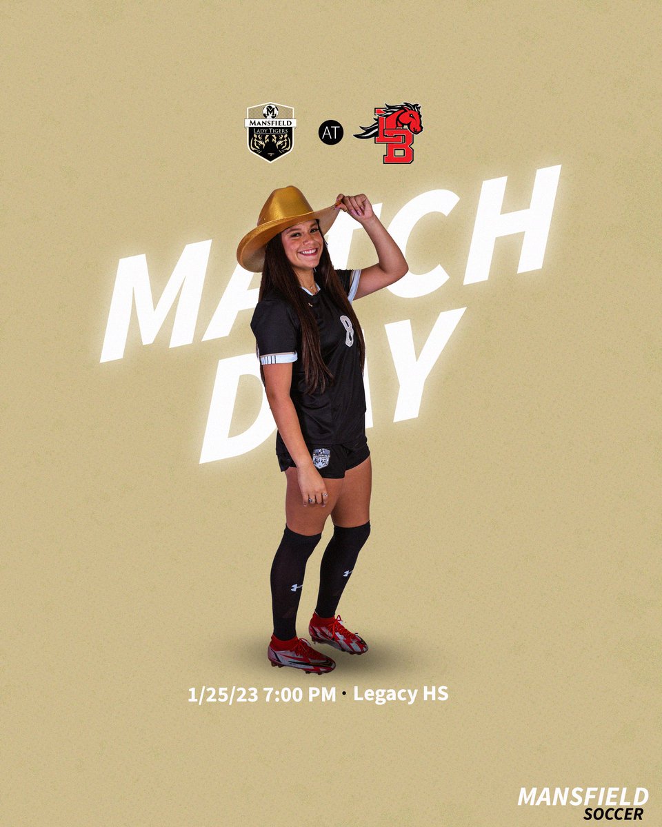 ⚫️MATCH DAY⚫️

at Legacy
JV1 @ 5:30pm
Varsity @ 7pm

#BeOne l #WeAreMansfield