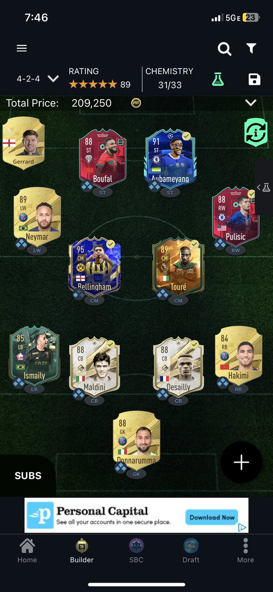 Mikkel9_'s tweet photo. @FutSheriff @Criminal__x I packed Jude, which team should I build around him? https://t.co/GKsT2WXdKj