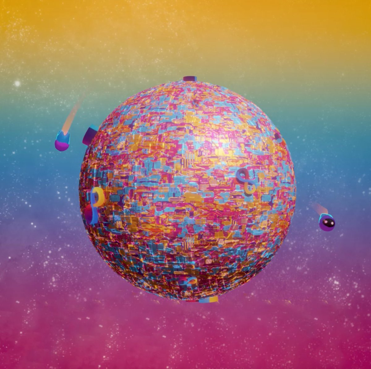 Dfinity Space Apes tweet media