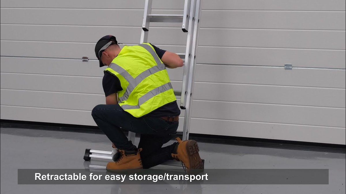 midlandladders's tweet image. "The Dmax extension ladder is a lightweight and robust D-rung ladder.
It boasts a comfortable 39mm rung depth D rung. The deployable stabiliser bar makes transport easier than ever!" 👇 
youtube.com/watch?v=6tqmyb… 

#MurdochInternational #ExtensionLadder