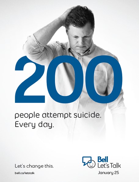 Today is #BellLetsTalkDay. Your #mentalhealth is just as important as your #physicalhealth @Bell_LetsTalk @theroyalfdn @TheRoyalMHC