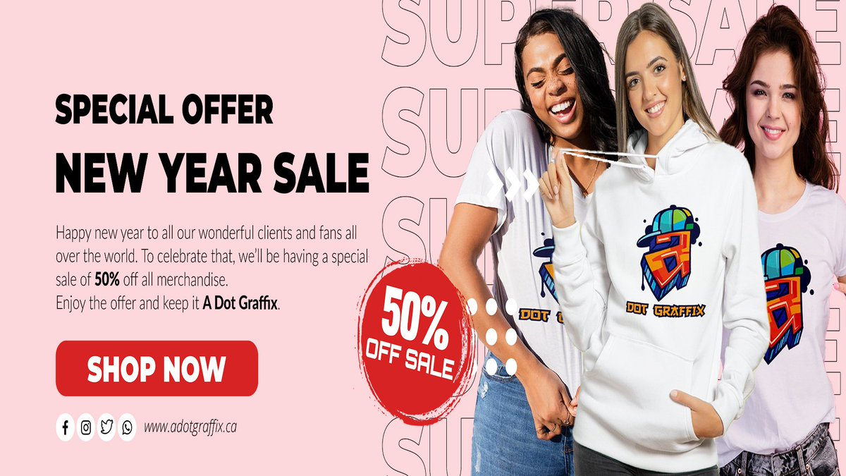 adotgraffix's tweet photo. Greetings to our wonderful clients &amp; fans New Year Sale 50% off Hoodies &amp; T - Shirts is going on right now. Order online or DM 
https://t.co/MI925Avwr4 https://t.co/NhKe9ZuUPy