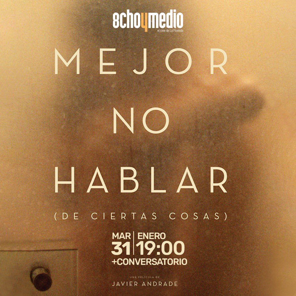 Y el martes que viene en UIO, empiezan las funciones de la DÉCADA de “Mejor no hablar (de ciertas cosas)” <a href="/PunkSAcine/">PUNK S.A.</a> <a href="/Mariangelesp/">Mariangeles Palacios</a> <a href="/vkarauz/">Victor Arauz</a> <a href="/AlejoFajardoV/">alejofajardov</a> <a href="/LeovannaO/">Leovanna OrlandiniFC</a> <a href="/8medio/">OCHOYMEDIO</a> 💦🎥💥🎥💦