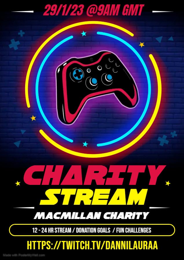 dannilgaming's tweet photo. I have decided to change it up and make the goals easier to reach, only 4 days away! 

The donating has already started and we are currently on £17.76, this will be counted towards the stream! If you would like to donate scan the QR code below, all goes towards @macmillancancer https://t.co/gYZMgwQr5S
