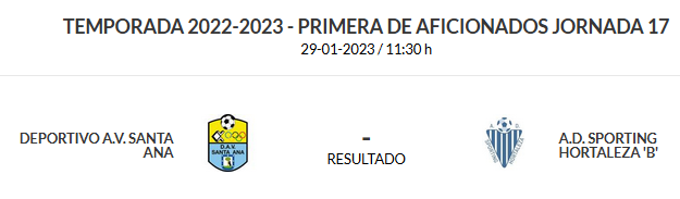 PrimeraRegMad's tweet photo. Partidazo de 2 ex-preferentes y aspirantes a volver, se enfrentan @dep_av_santaana y @SportingDeHorta que aunque no pasan su mejor momento de la temporada son 2 equipos a los que hay que tener siempre muy en cuenta.
Partidazo en el Martín Temiño del que hay que estar muy atento. https://t.co/nt5ub7ZnQ9