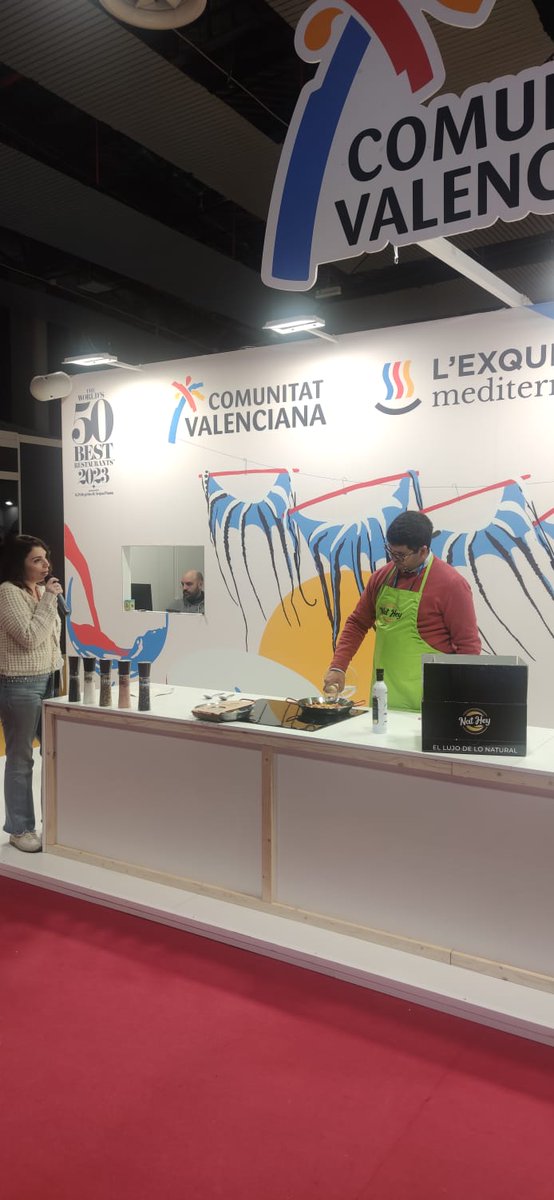 Tercer día de <a href="/madridfusion/">madrid fusion</a> mostrando nuestros productos más sabrosos:
✅ Dátiles de Elche con <a href="/susidiazchef/">Susi Díaz</a> <a href="/visitelche/">visitelche</a> 
✅ Aceites <a href="/SenoriosdRelleu/">Señorios de Relleu</a> 
✅ Sal <a href="/brasdelport/">Bras del Port</a> 
✅ Deshidratados del Mediterráneo
✅ Oli El Comtat <a href="/agricola_v/">Oli el Comtat</a>