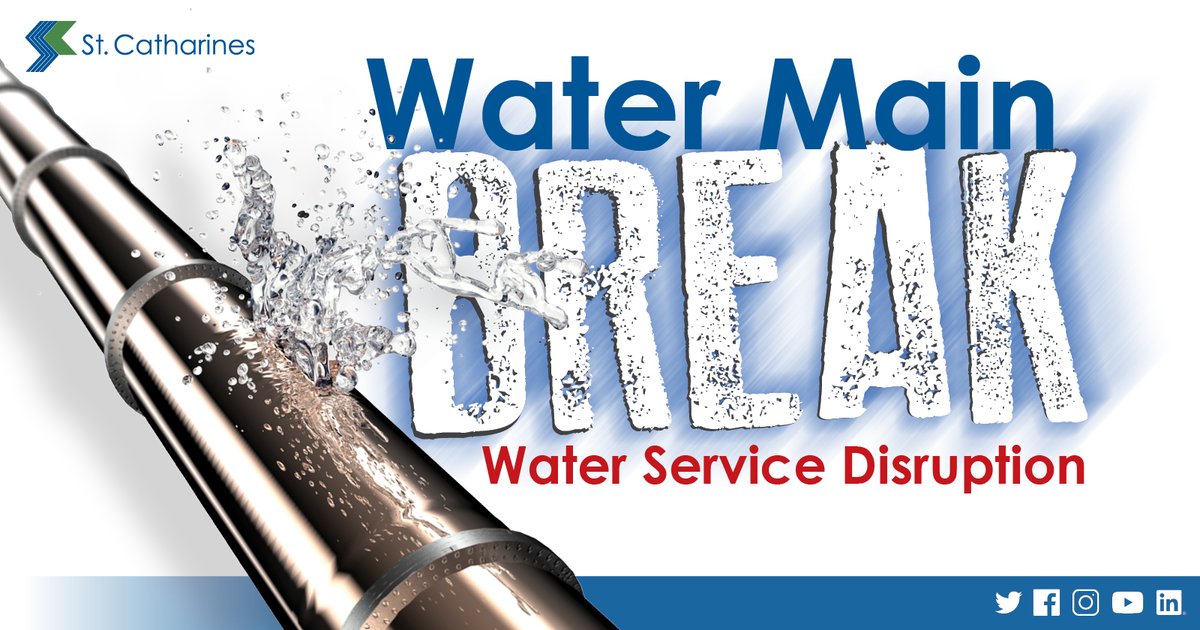 City crews are working on repairing a large watermain break at the corner of Niagara Street and Parnell Road. This may result not only in water service disruptions for some, but also some loss of pressure in the surrounding areas. Please be patient as crews repair the issue.