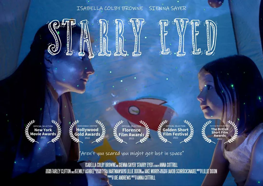 👇 THIS 👇 Catch Anna, a recent graduate of our BA Practical Filmmaking, on <a href="/BBCRadioKent/">BBC Kent</a> today at 6:40pm. 

We loved her recent short Starry Eyed which you can read more about here 🔗 bit.ly/3vJZ4VW