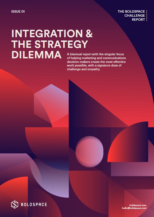 Today we have launched a report outlining the most urgent needs for marketing and communications leaders. The conclusion is clear: #strategy, #integration and #data are the three big issues on the to do list. Read all about it 👇 boldspace.com/news/boldspace…