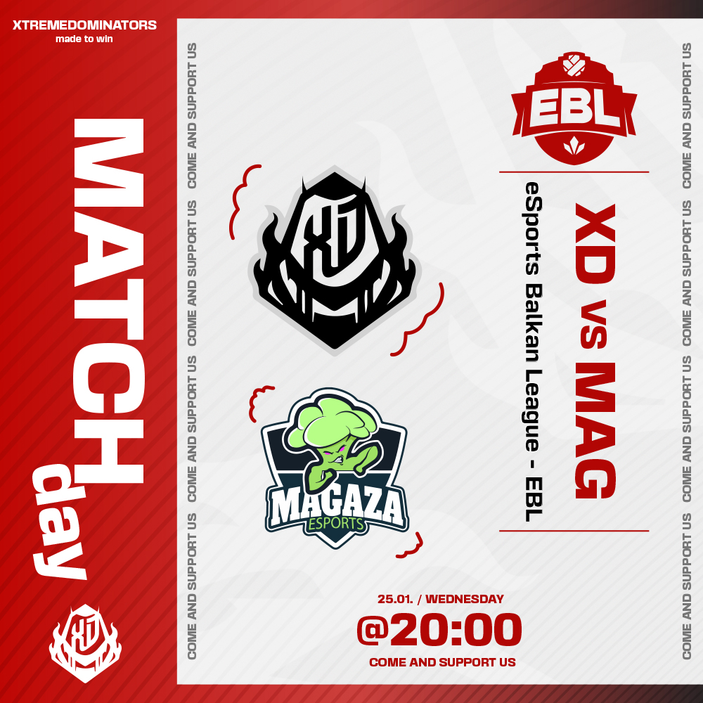 Playing today our first game in EBL!
Come and support the gigachads in their match vs <a href="/MagazaEsports/">Magaza Esports</a> on Fortuna Youtube/Twitch/SK Esports!