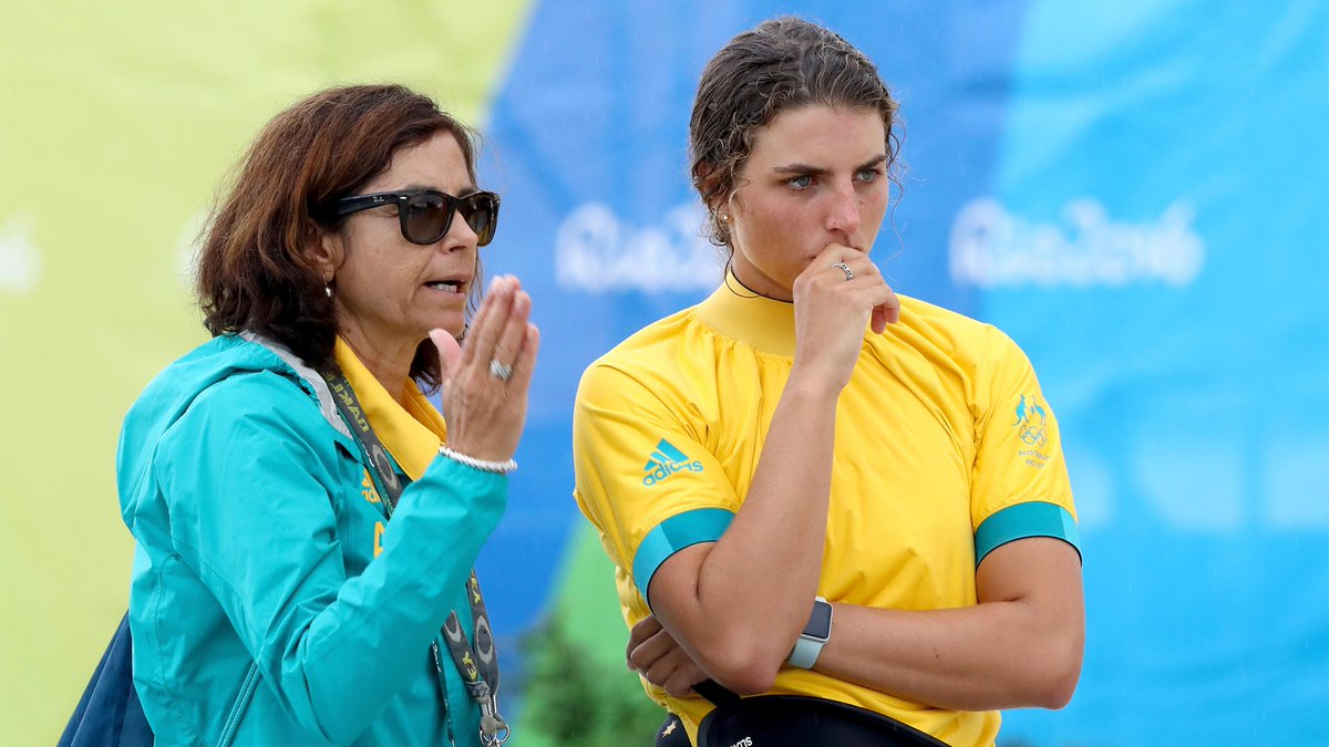 'The world needs more women coaches.' 🗣 Meet two-time Olympian (Atlanta 1996🥉) and canoe coach Myriam Fox-Jerusalmi. 👋 Myriam has had a career to be proud of, taking daughter @jessfoxcanoe and four others to the top of the Olympic podium. 🔝