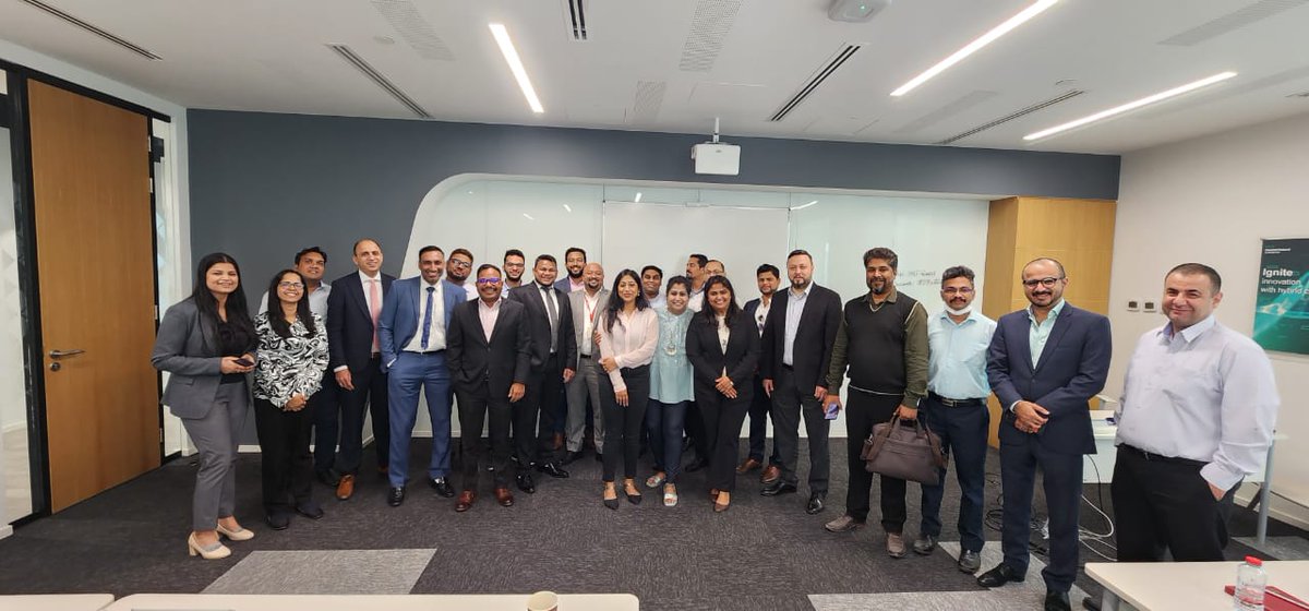 <a href="/IngramMicroGulf/">Ingram Micro Gulf</a> in collaboration with <a href="/Oracle/">Oracle</a> team conducted a very successful partner training session on Standardization and Consolidation of #Databases Over Multi Model Architecture. Thank you to all our valuable partners for attending the session today.
