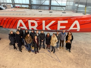 Très grande fierté pour l'UT LPI d'accueillir l'IMOCA PAPREC-ARKEA à La Base.
Un grand privilège d'avoir assisté à son arrivée à Lorient ce midi !