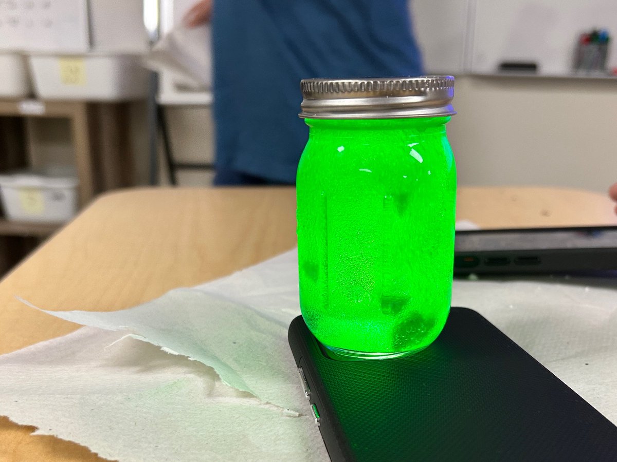 Bernie Wolfe School on Twitter "Mrs. Kowal's 7B class created lava