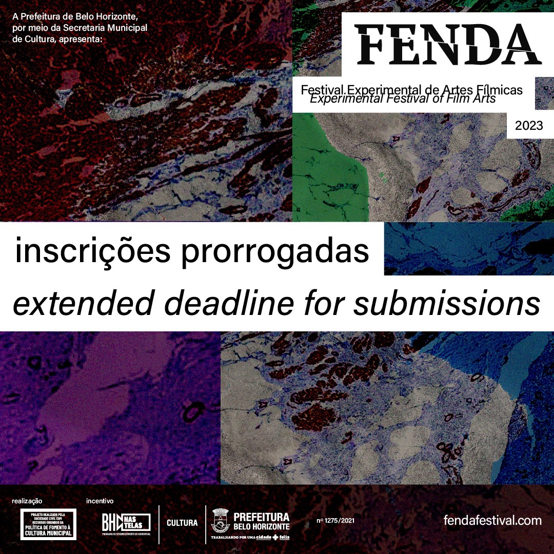 fendafestival's tweet photo. Our call for submissions is open until January 31! Send us your weird experimental films! 

Nossa chamada para inscrições está aberta até 31 de Janeiro! Mandem seus filmes experimentais estranhos! https://t.co/RzlJB3EiF0