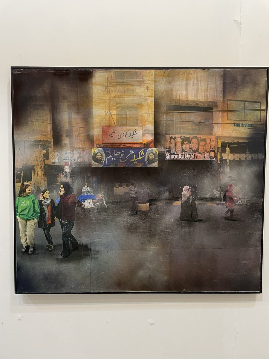 ghazi_taimoor's tweet photo. At the NCA thesis today. An alternative reality - swapping men by women in public spaces. Work by Fatima Aamer https://t.co/oW92EiH9av