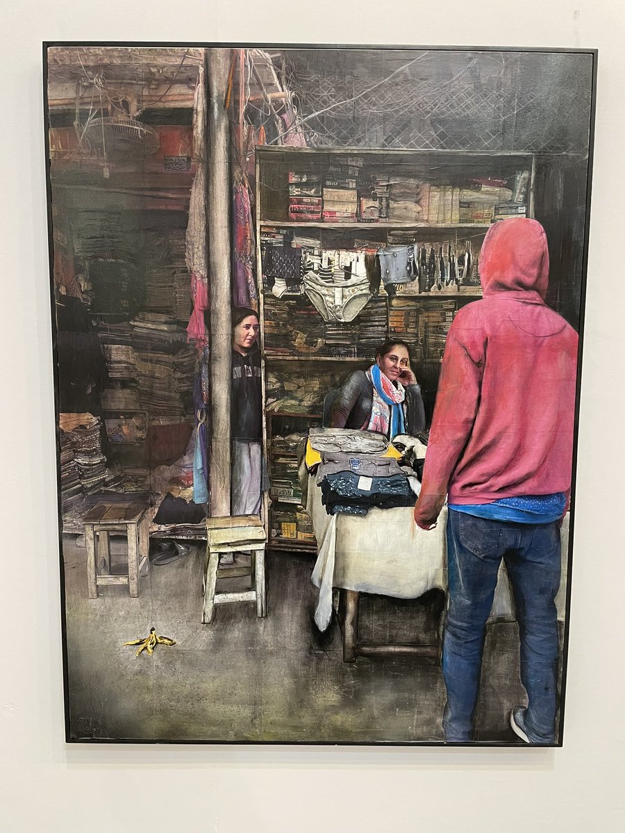 ghazi_taimoor's tweet photo. At the NCA thesis today. An alternative reality - swapping men by women in public spaces. Work by Fatima Aamer https://t.co/oW92EiH9av