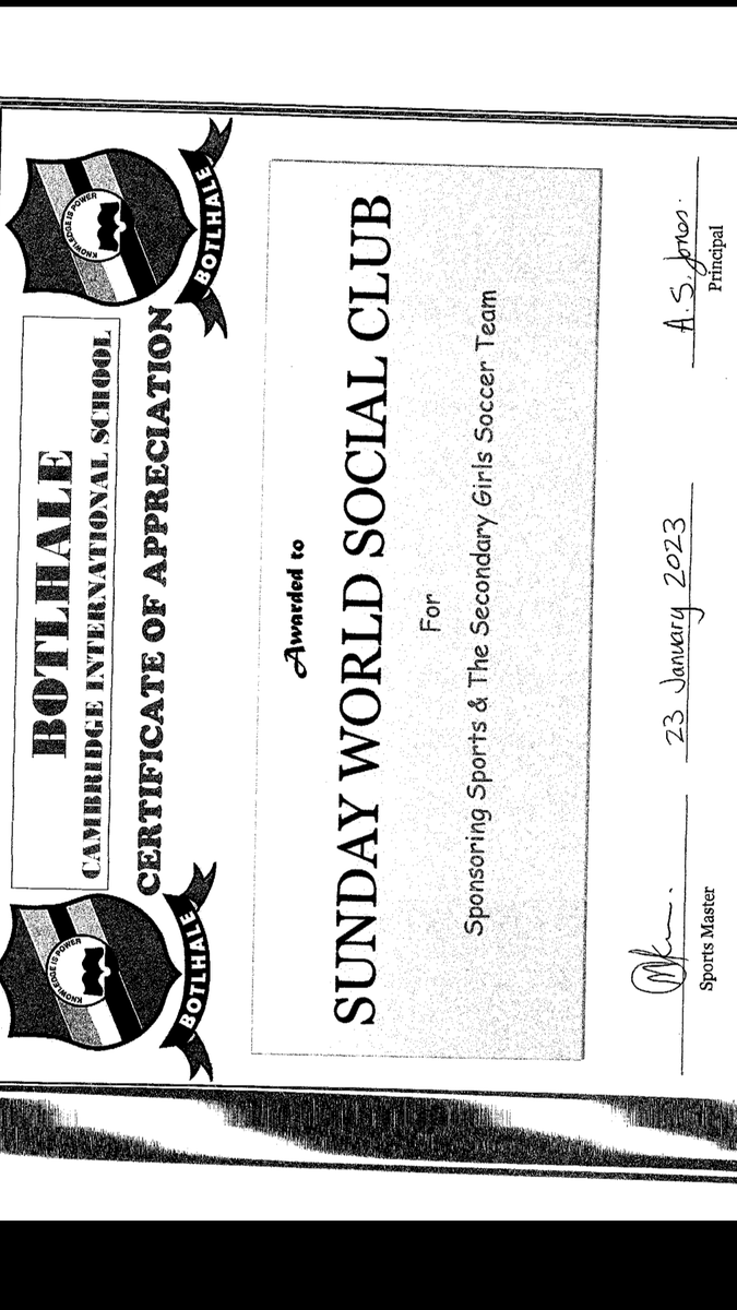 SundayWORLD SC tweet media