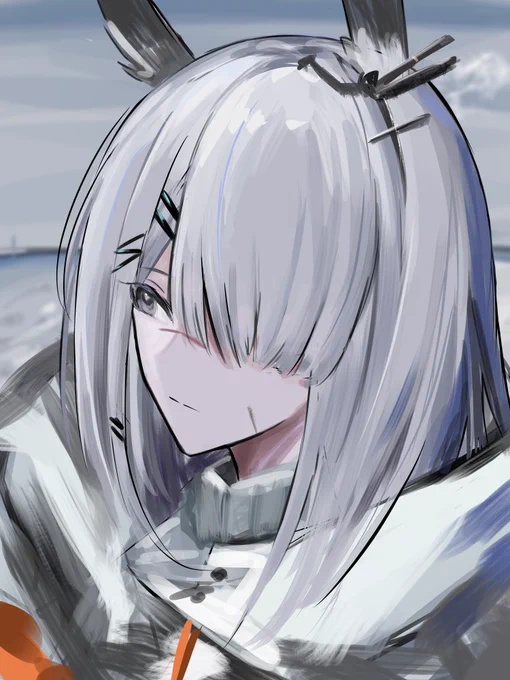 フロストノヴァ#アークナイツ版深夜の真剣お絵かき60分一本勝負 