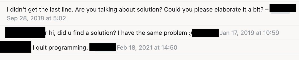 swiersyoram's tweet image. This made my day 😂
#iquit #programming #stackexchange