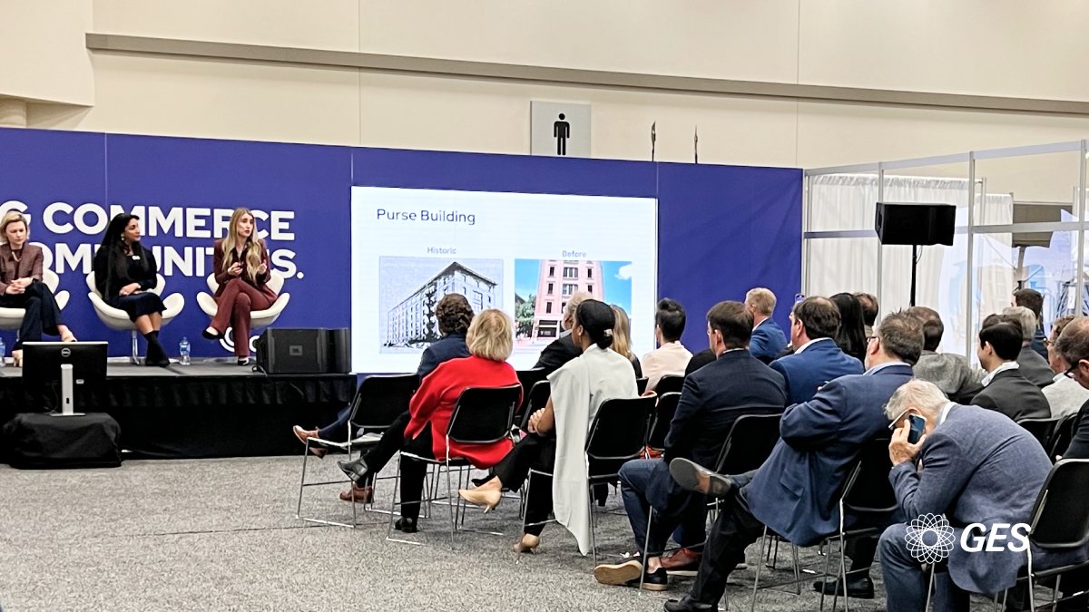 GESGlobal's tweet photo. ICSC@RED RIVER (@ICSC), the premier dealmaking event for the Marketplaces Industry, recently took place at the @KBHCCDallas. @onPeak is proud to partner with ICSC.
@GES_EMEA I @GESMiddleEast I @GES_Canada
#ICSC #eventprofs #exhibitions #tradeshows #eventsareback #growtogether https://t.co/uaIU5pwroA